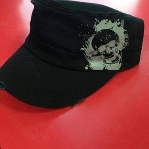 Distressed military hat - brand new never worn